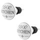 2 Pieces Kitchen Flat Ceramic Wine Bottle Stopper